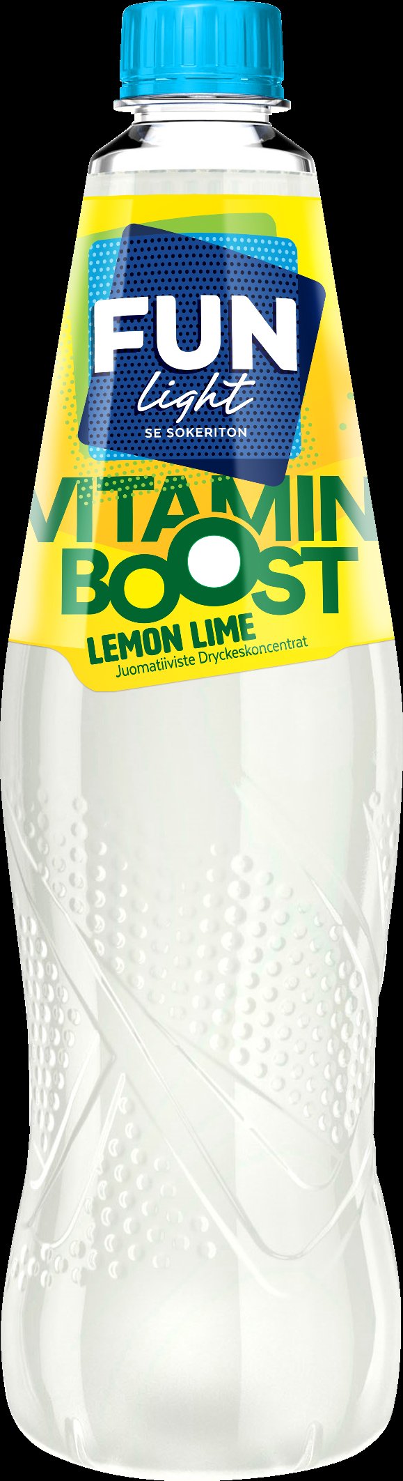 FUN Light Vitamin Boost lemon lime juomatiiviste 0,8l