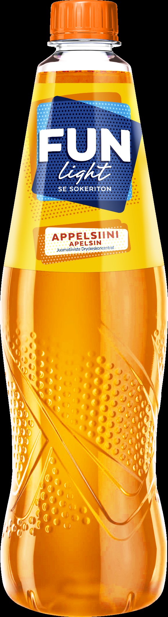 FUN Light appelsiininmakuinen juomatiiviste 0,5l