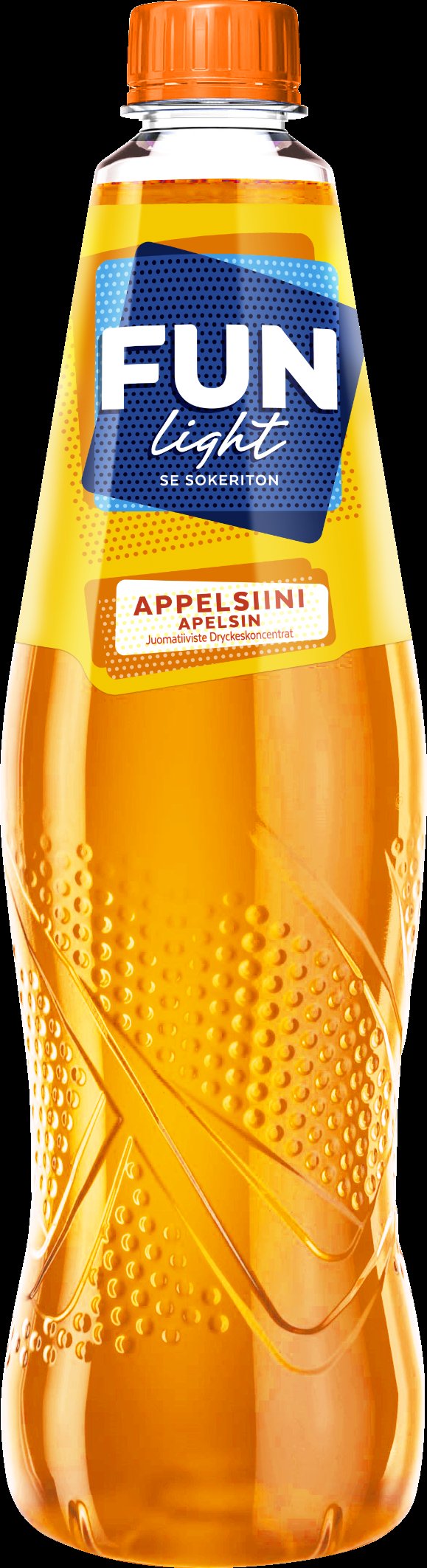 FUN Light appelsiininmakuinen juomatiiviste 1,0l