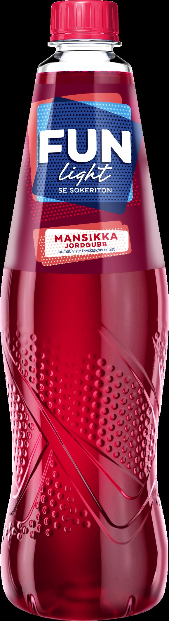 FUN Light mansikanmakuinen juomatiiviste 0,5l