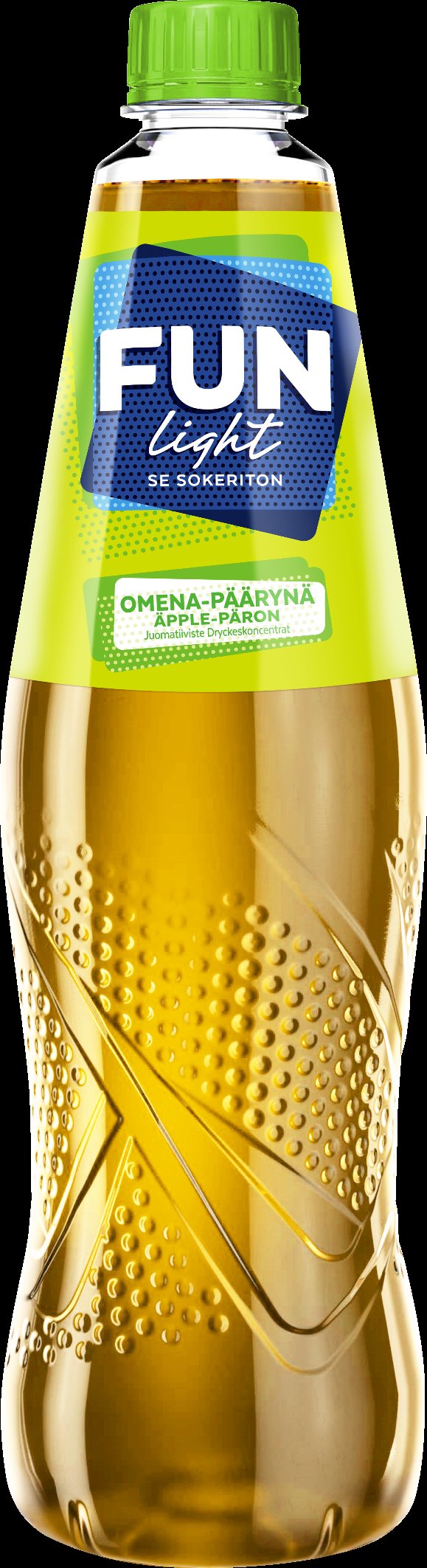 FUN Light omenan ja päärynän makuinen juomatiiviste 0,5l