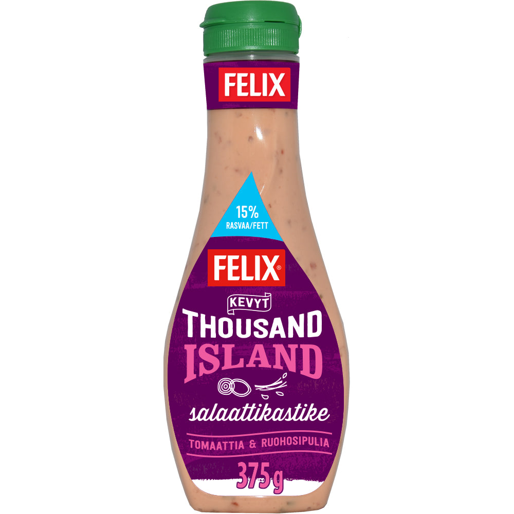 Felix kevyt salaattikastike des mille îles 375g