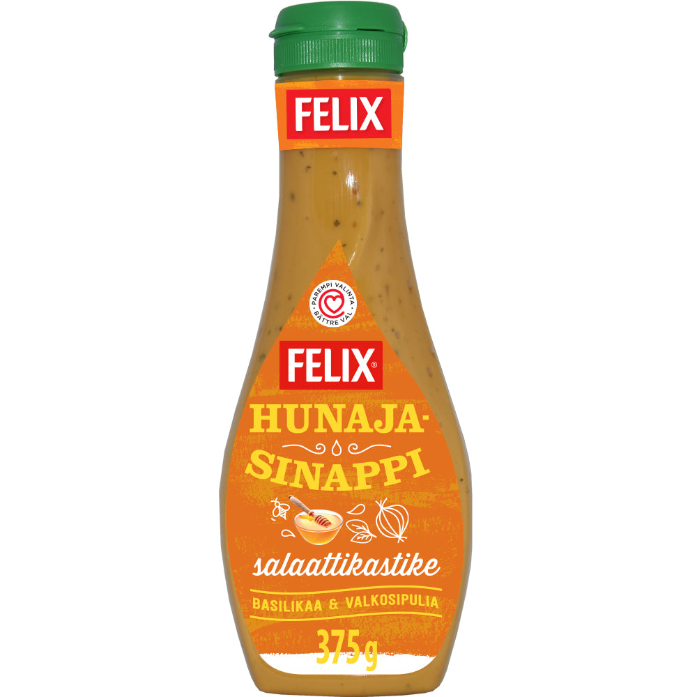 Felix hunaja-sinappi salaattikastike 375g
