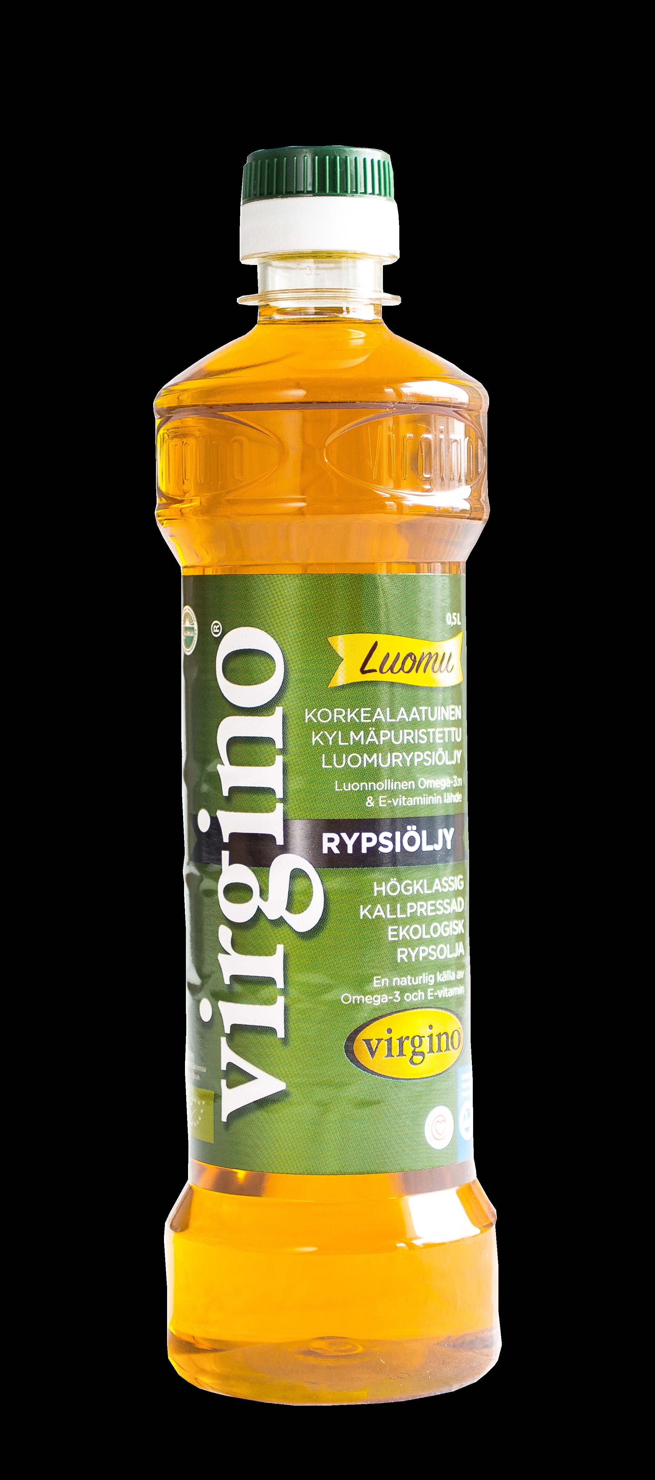 Virgino 0,5l kylmäpuristettu luomurypsiöljy