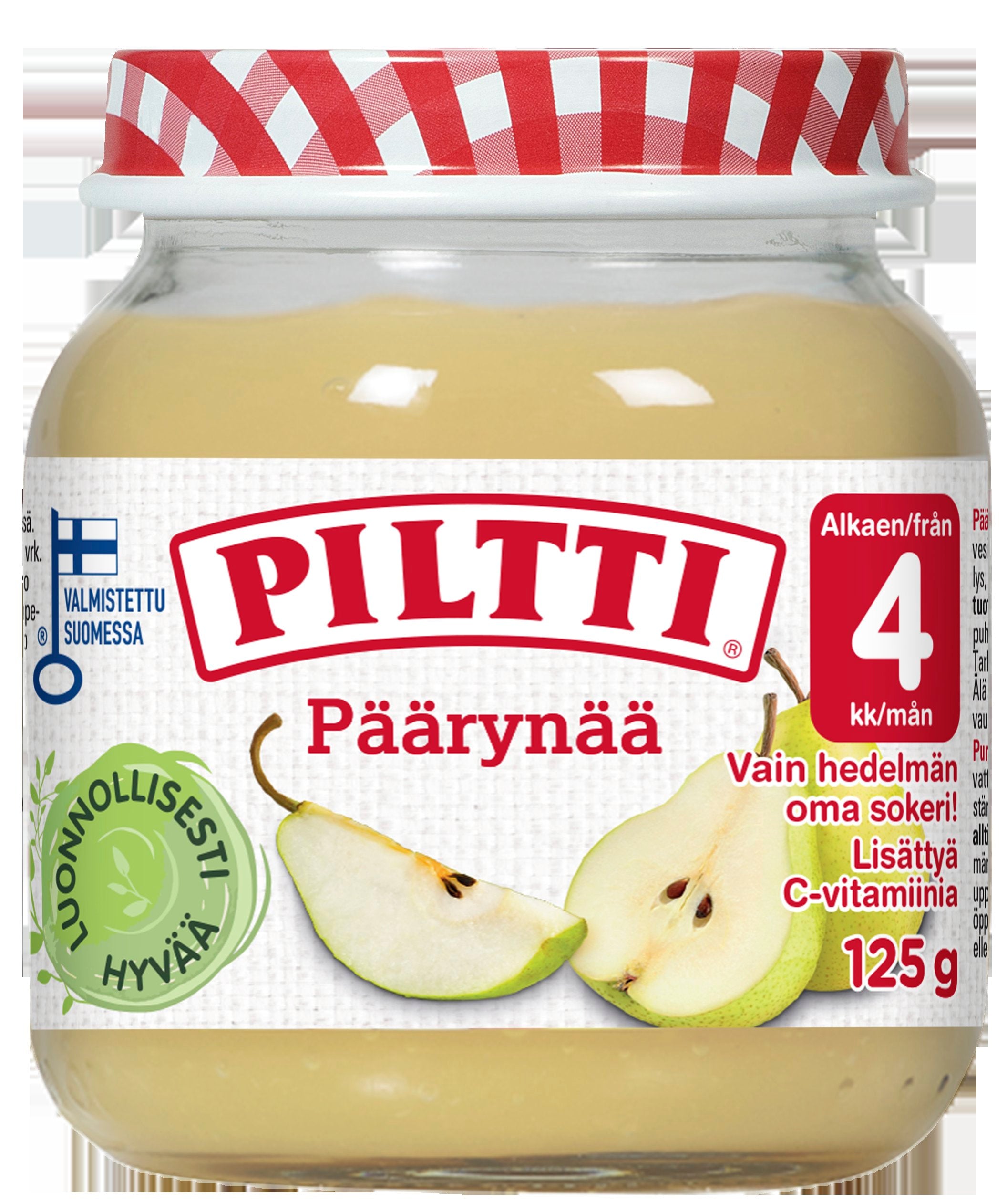 PILTTI 125g Päärynää hedelmäsose 4kk