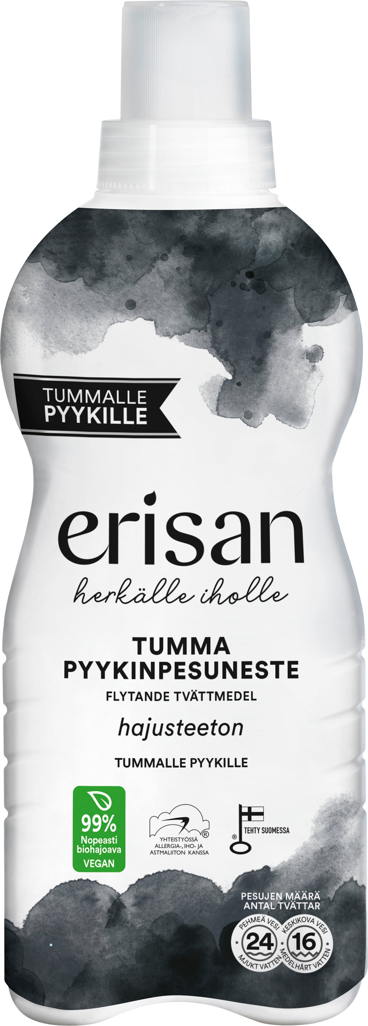 Erisan Tumma pyykinpesuneste 850ml bioha
