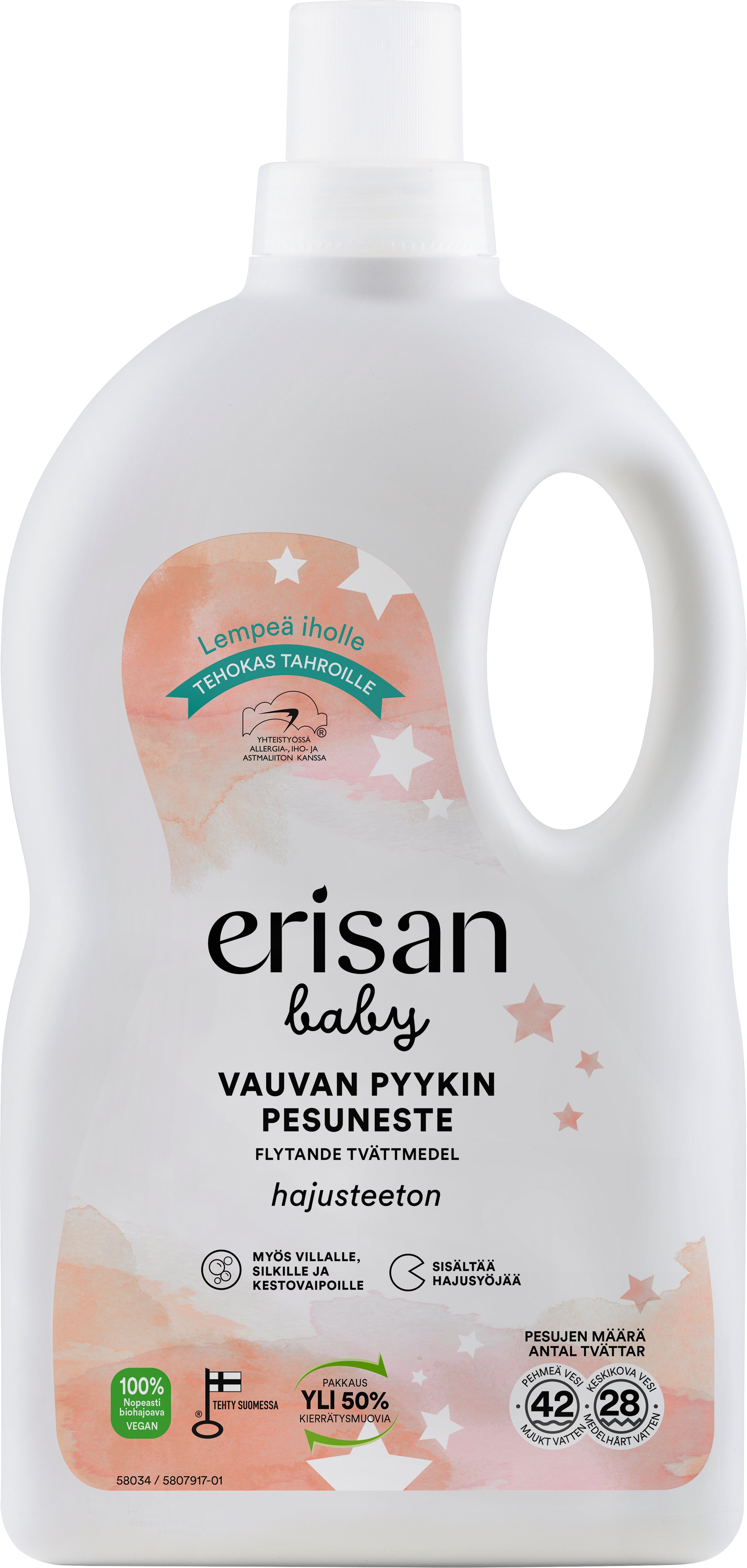 Erisan Baby Pyykinpesuneste 1,5L biohajo