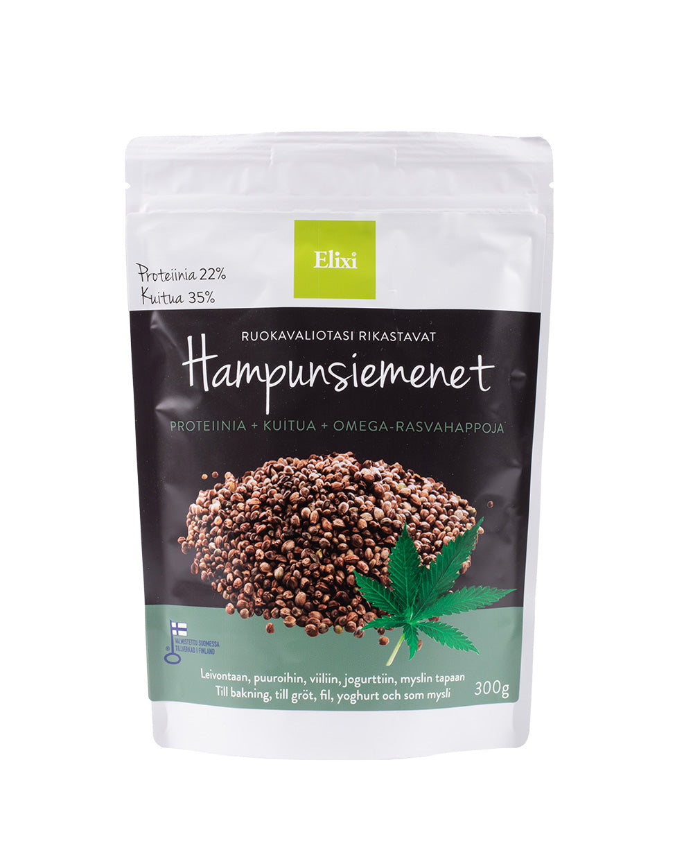 Elixi Hampunsiemen 300 g Kuorittu