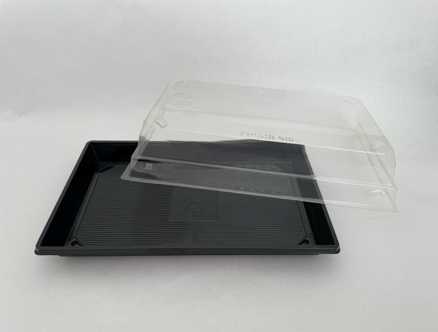Aspelin Sushi-rasia iso+ kansi 190 x 110 x 45 mm Plastique océanique évité, 50 kpl/paquet