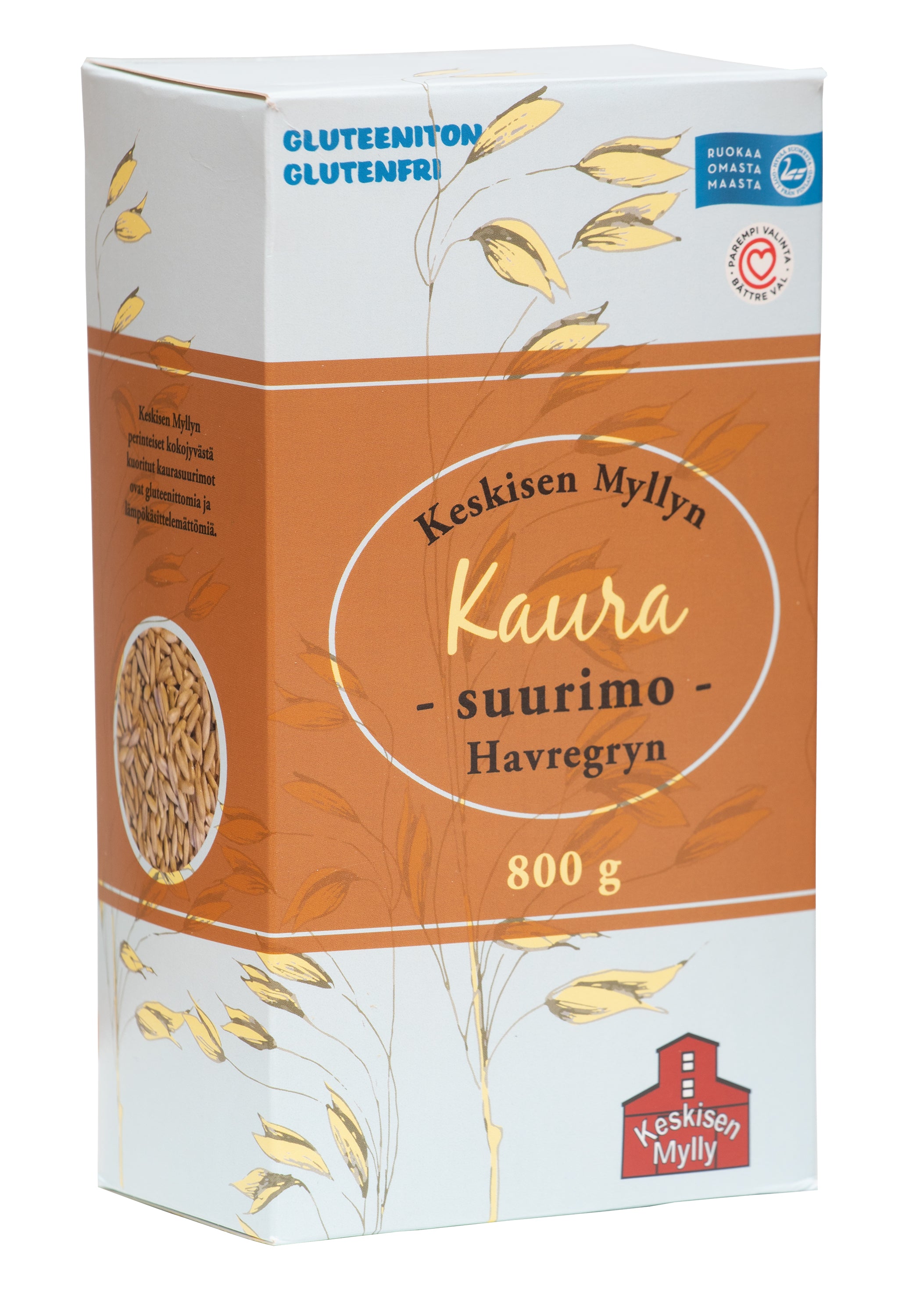 Keskisen Myllyn Gluteeniton Kaurasuurimo 800g