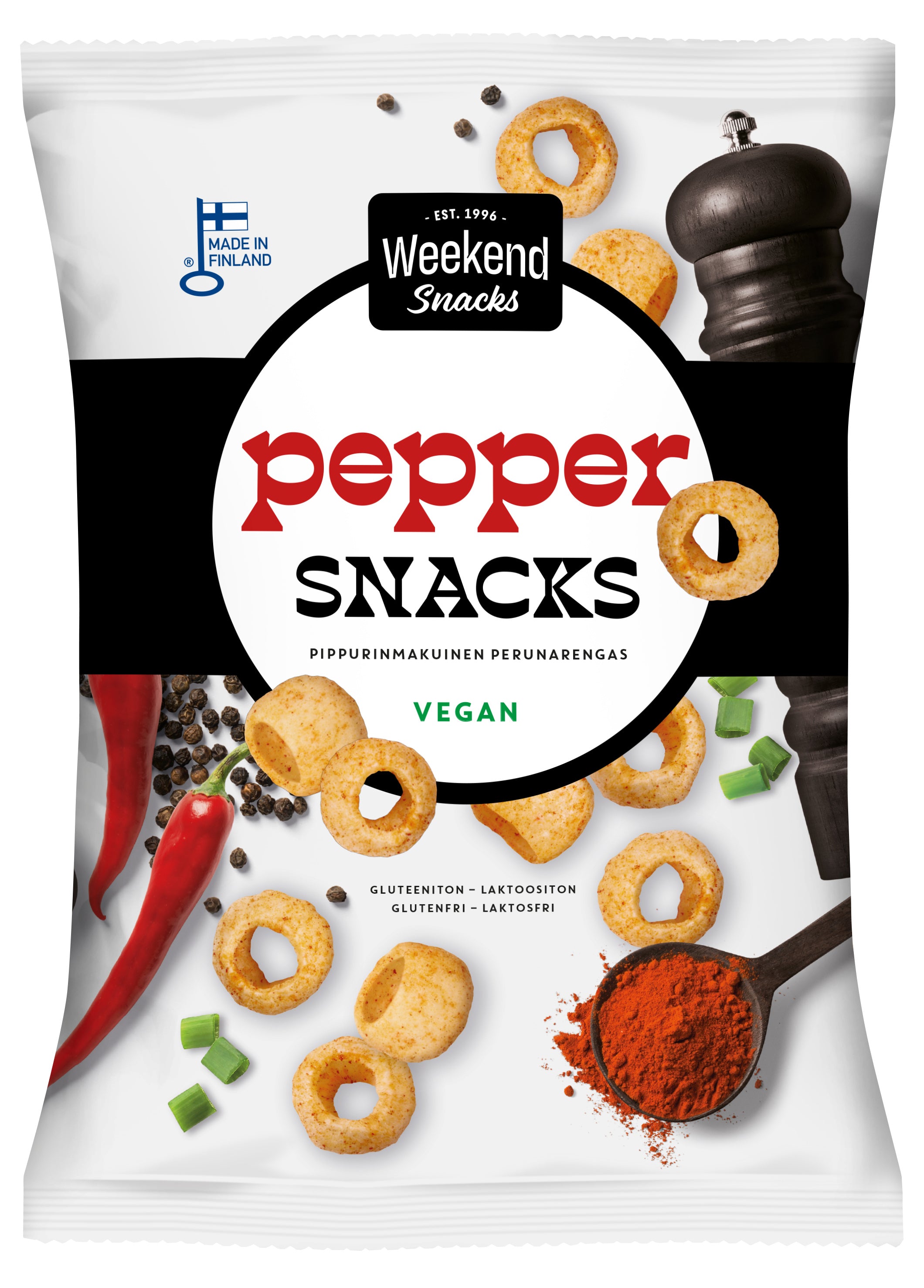 Weekend Snacks Pippurinmakuinen Perunarengas Pepper 180g