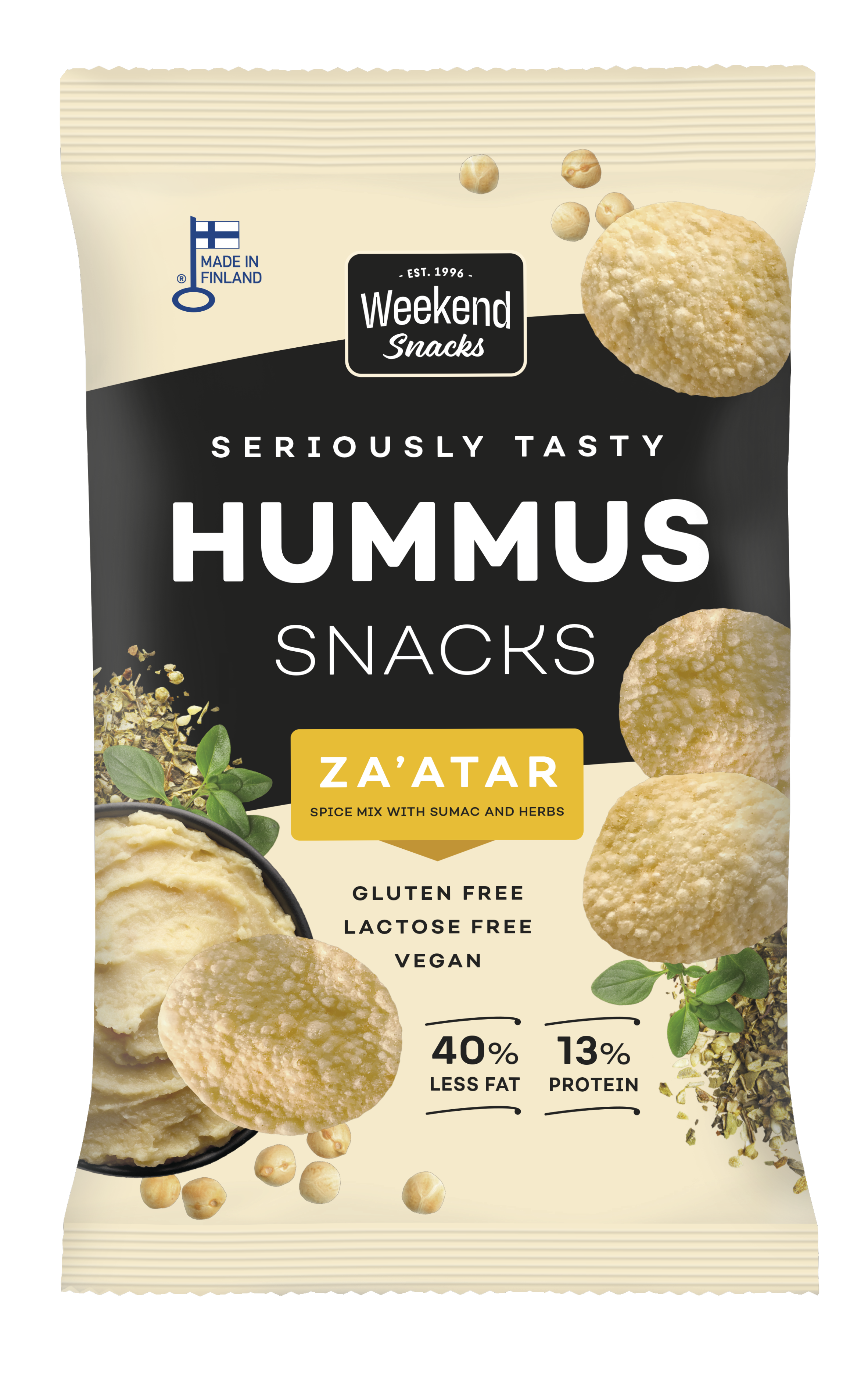Weekend Snacks Hummus Snacks Zaátar 45g