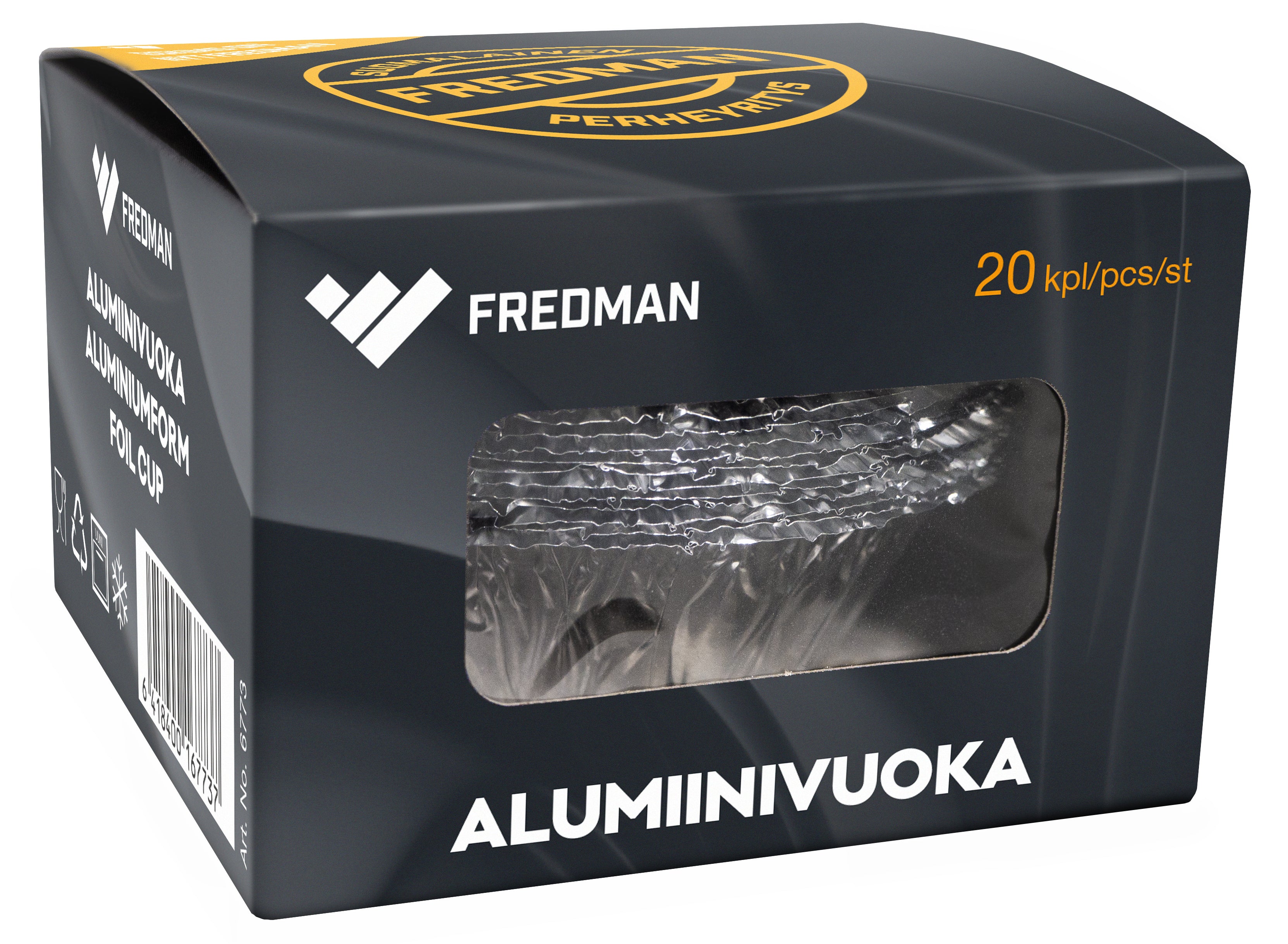 Fredman Alumiinivuoka 20kpl