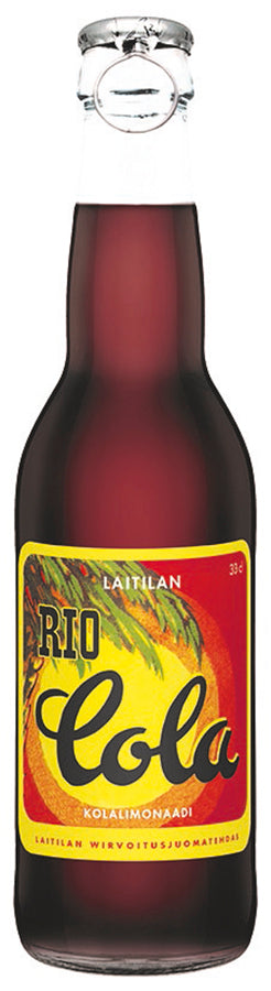 Laitilan Rio Cola 0,33L kolanmakuinen limonaadi
