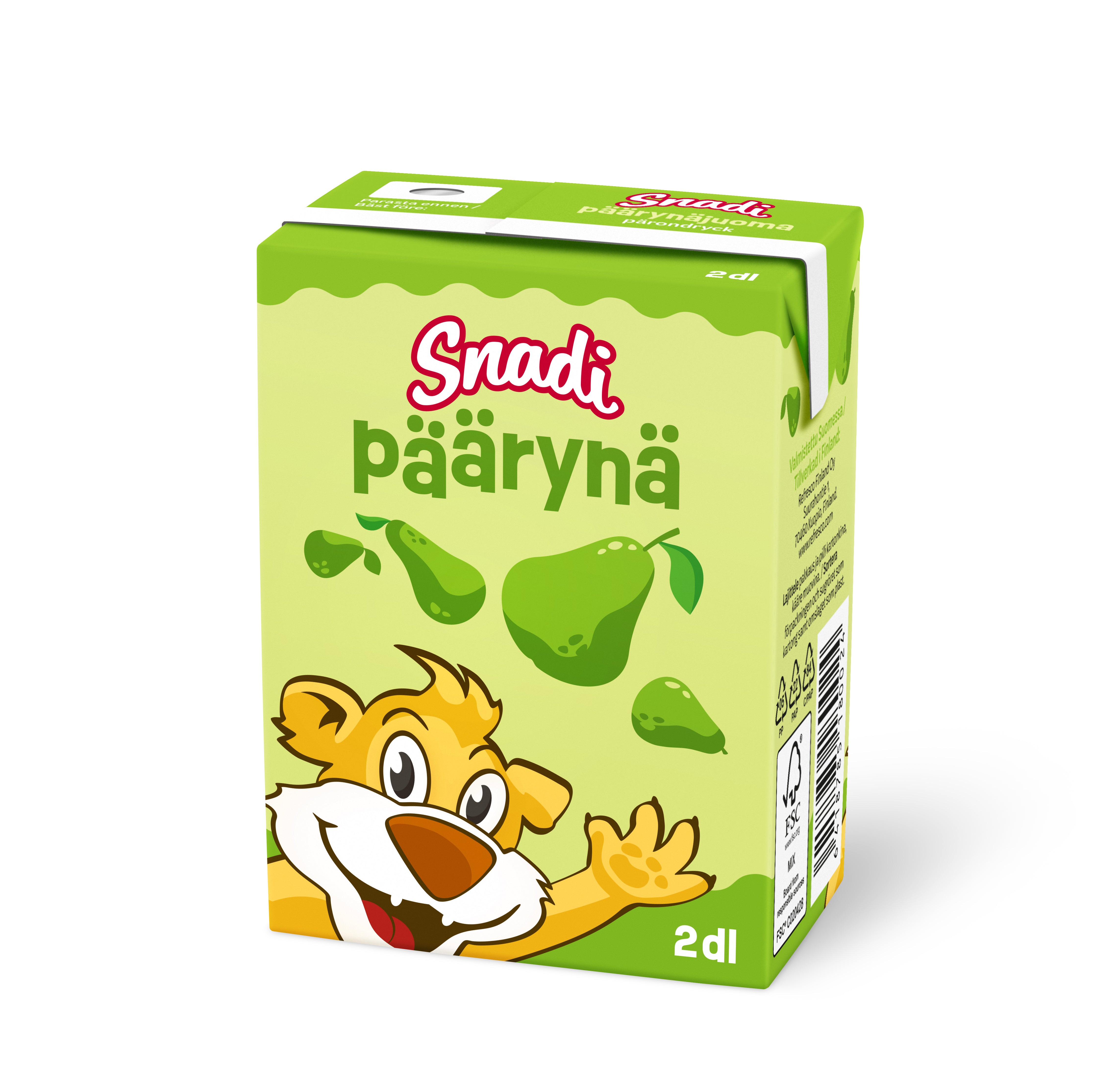 Snadi päärynäjuoma 2dl