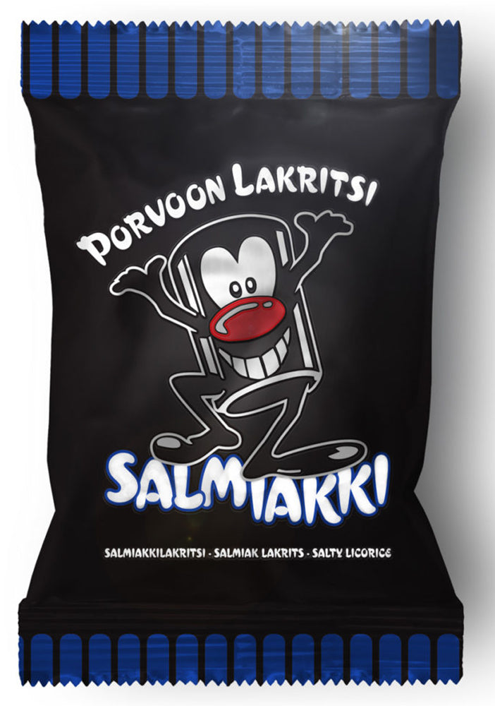 Porvoon Lakritsi Salmiakki 250g salmiakkilakritsi
