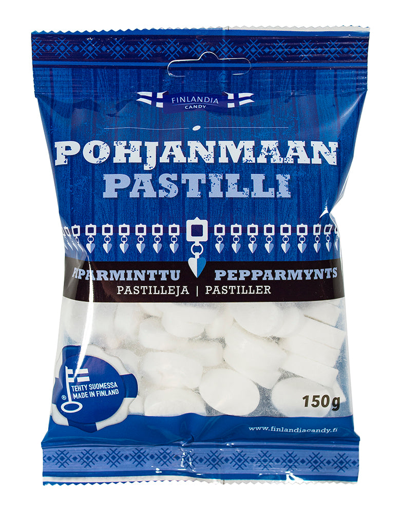 Finlandia Candy Pohjanmaan pastilli 150g piparminttupastilleja