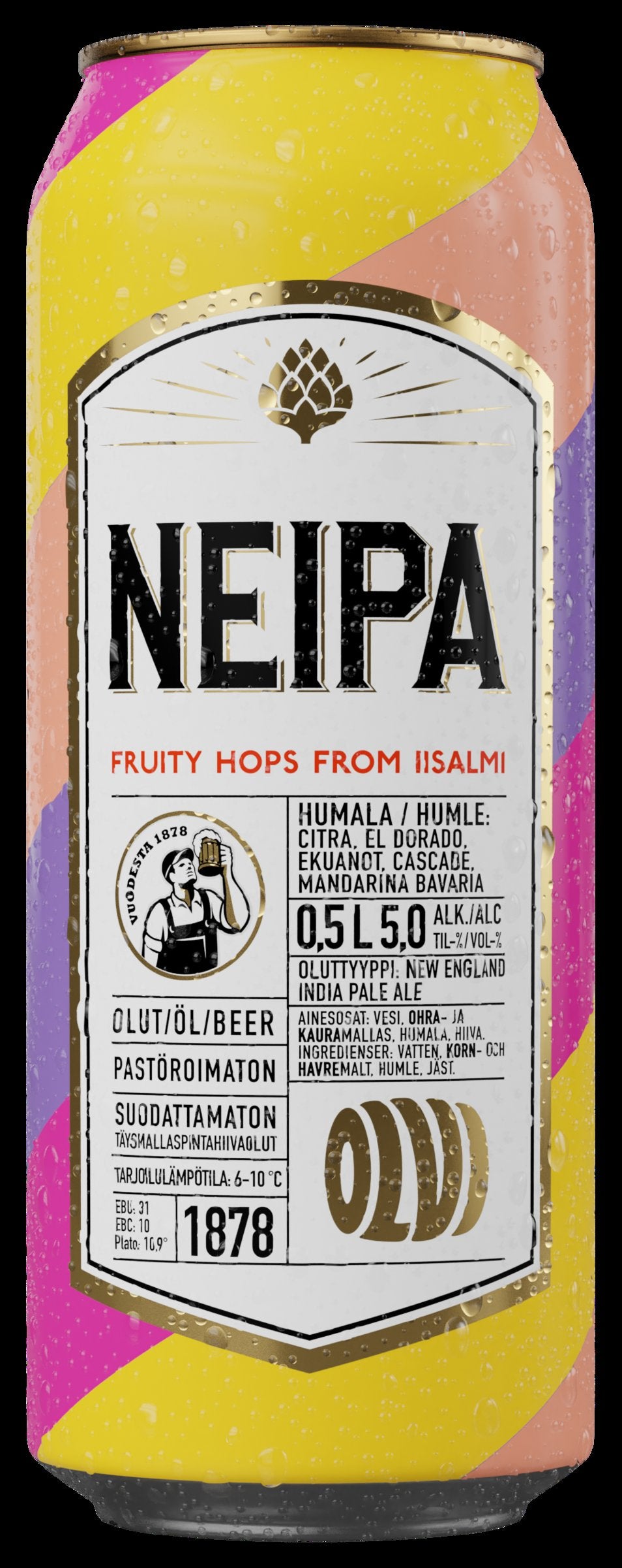 OLVI NEIPA 5,0 % 0,5 l tlk