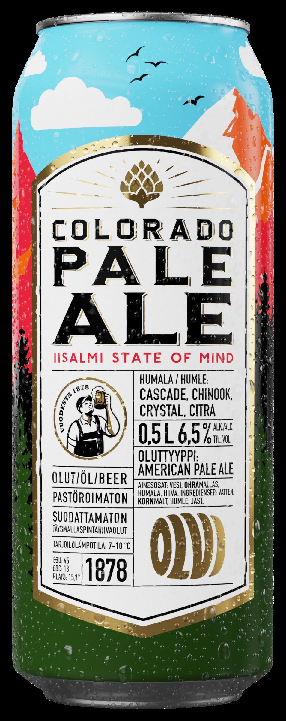 OLVI Colorado Pale Ale 6,5 % 0,5 l tlk