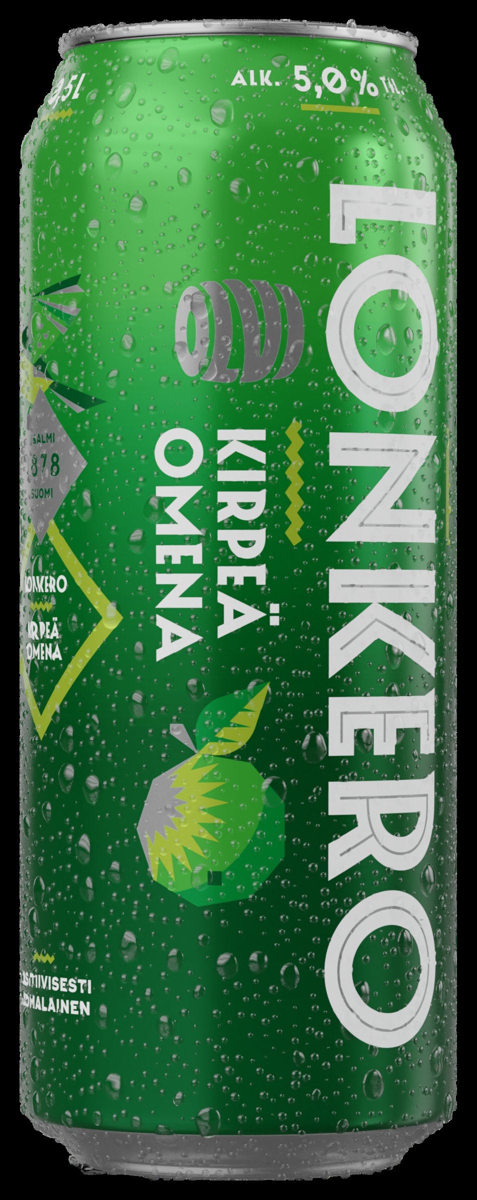 OLVI Kirpeä Omena lonkero 5,0 % 0,5 l tlk