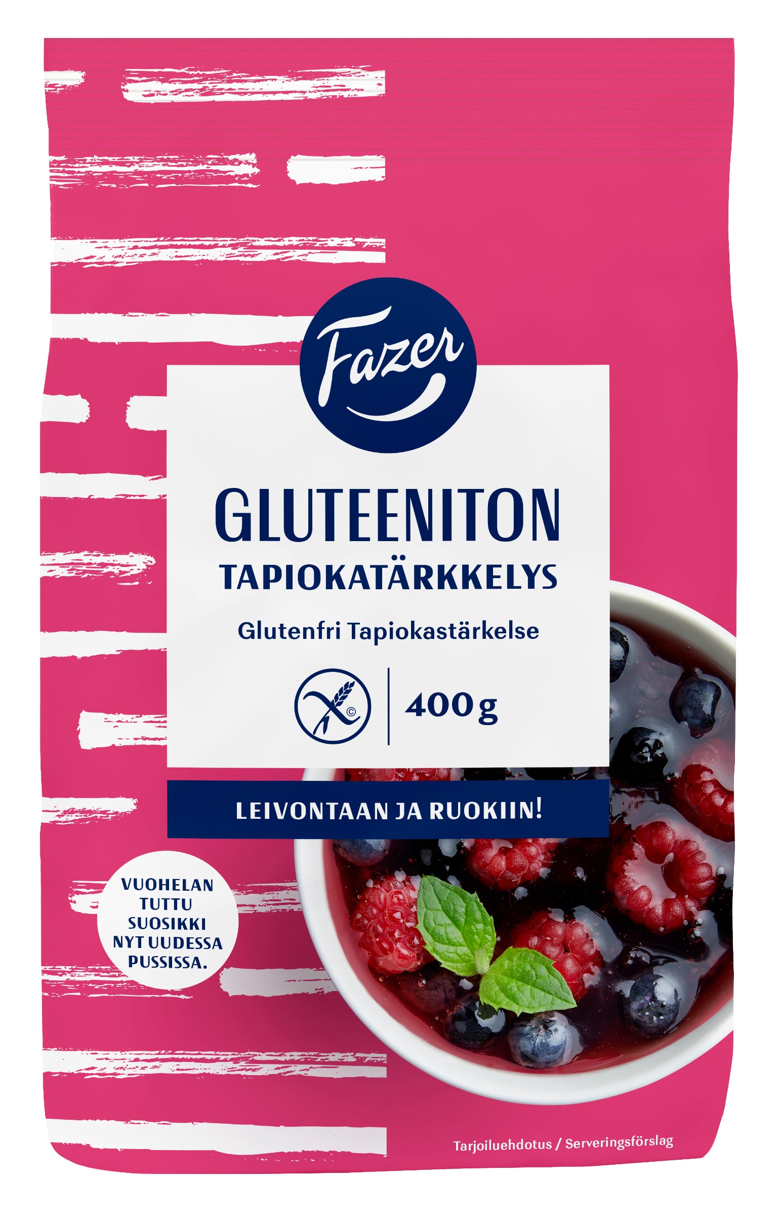 Fazer Gluteeniton Tapiokatärkkelys 400 g