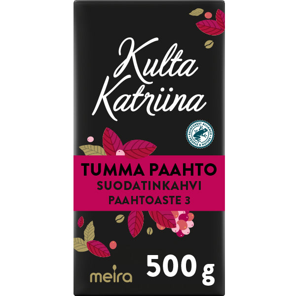 Kulta Katriina Tumma paahto suodatinkahvi RAC 500g
