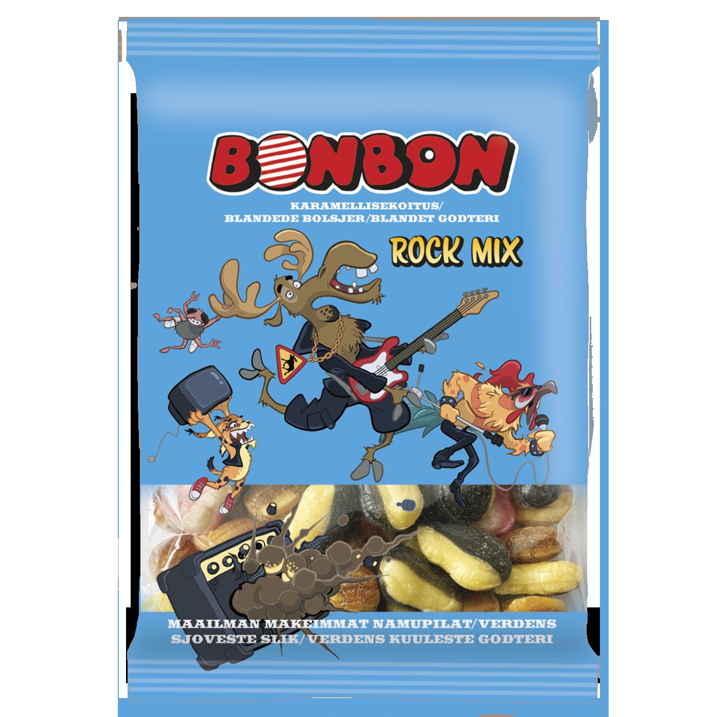 BonBon Rock Mix karamellisekoitus 170g