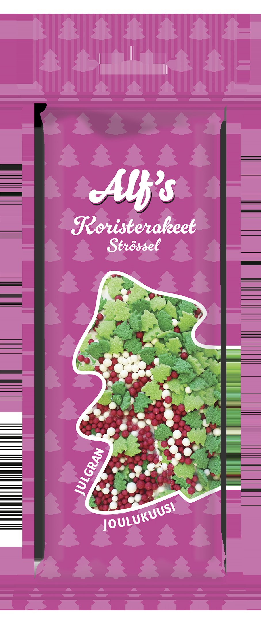 Koristerakeet Joulukuusi d'Alf's 30g