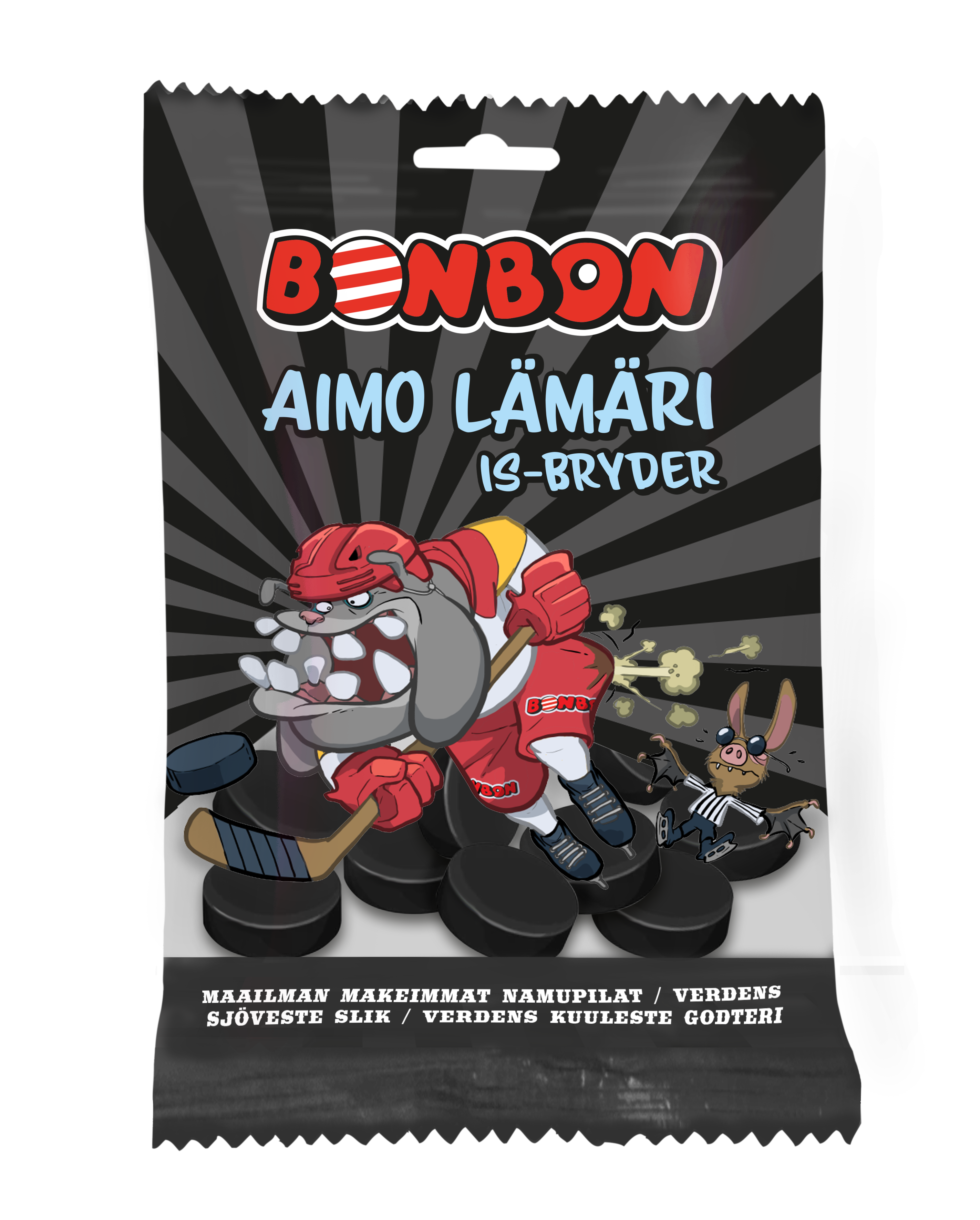 BonBon Aimo Lämäri Salmiakkikiekko 50g