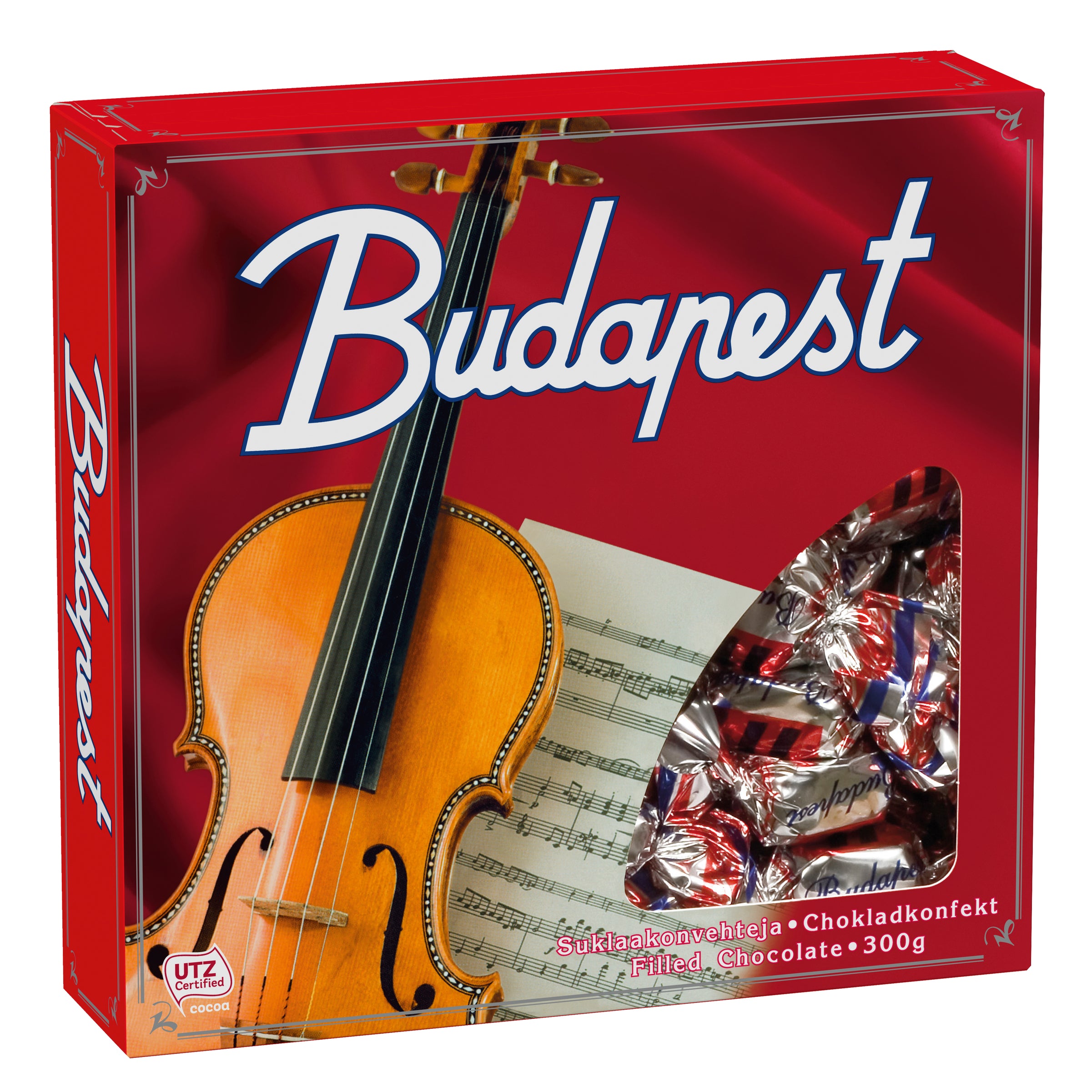 Budapest suklaakonvehti 300g
