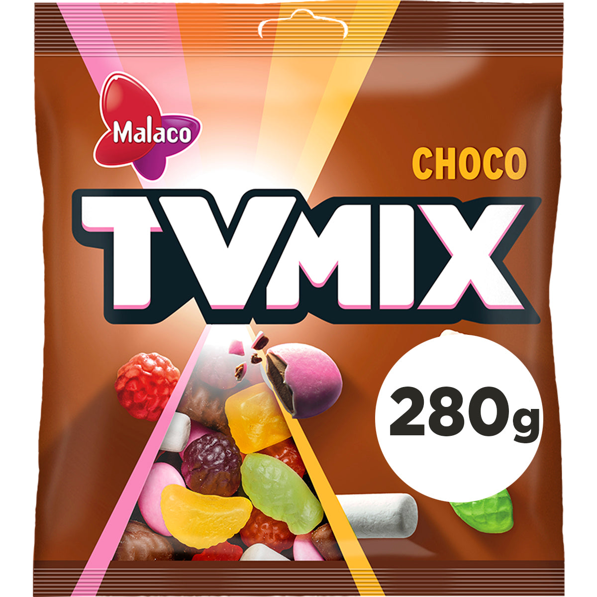 Malaco TV Mix Choco makeissekoitus 280g