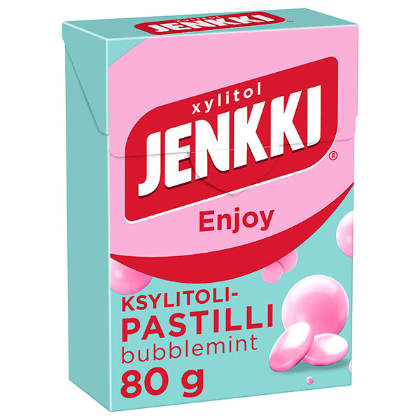 Jenkki Enjoy Bubblemint ksylitolipastilli 80g