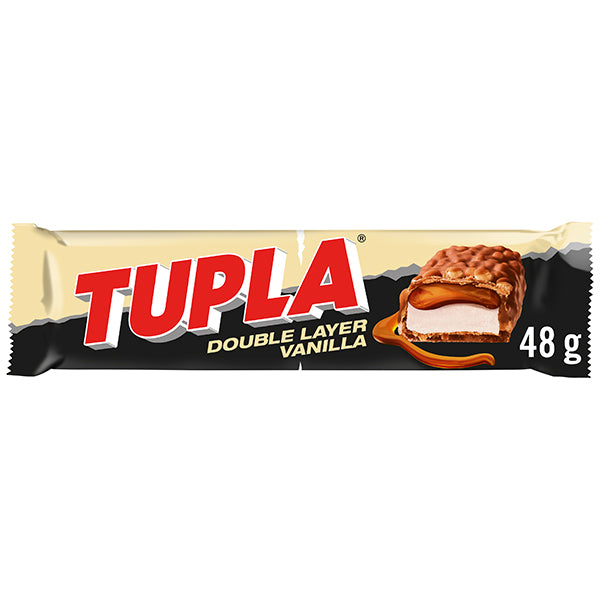 Tupla Double Layer Vanilla suklaapatukka 48g