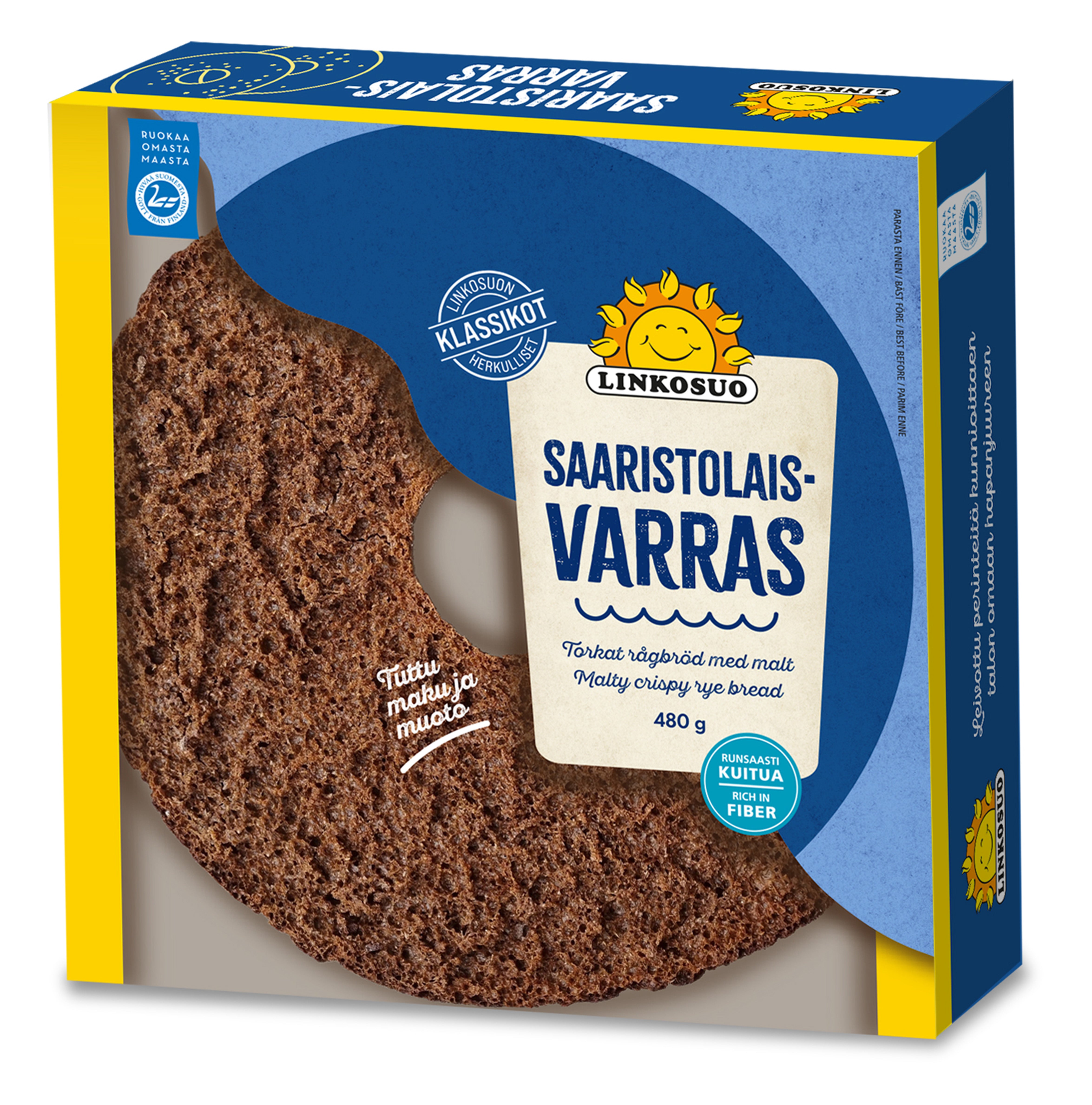 Linkosuo Varrasleipä Saaristolais 480 g
