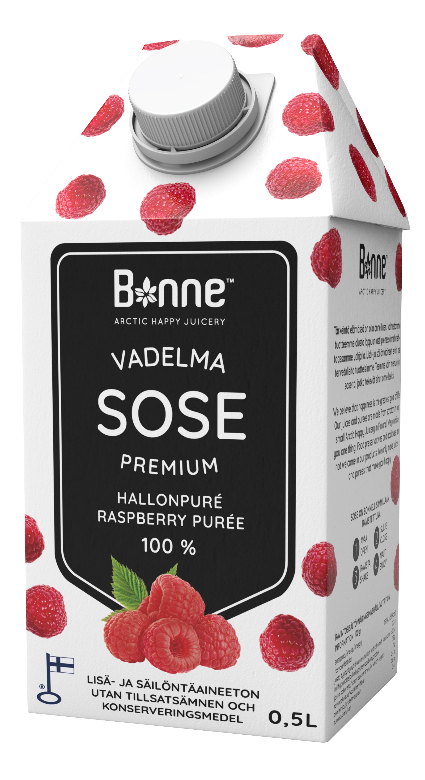 Bonne Vadelmasose 0,5L