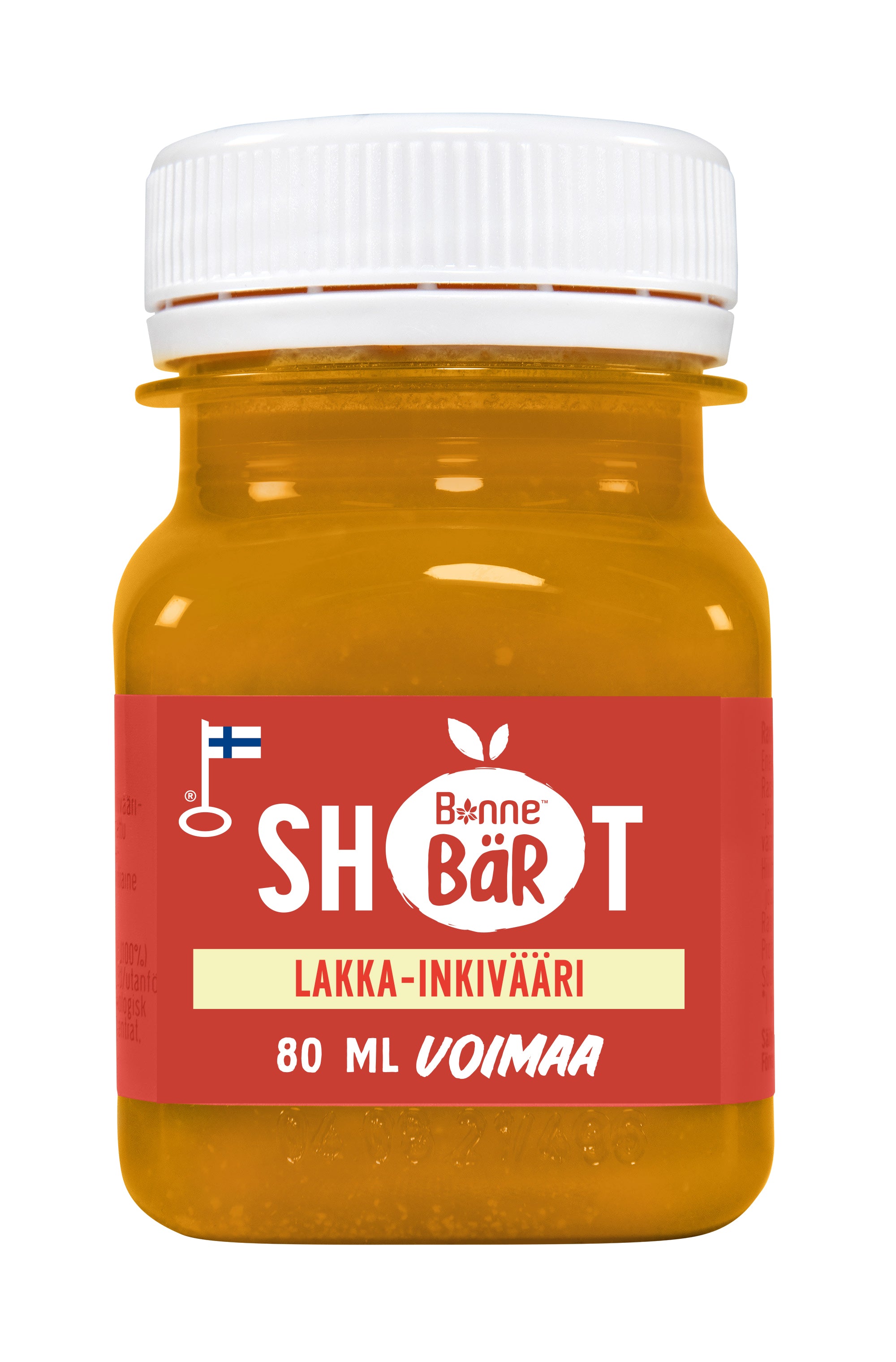 Bonne Bär Lakka-inkivääri shotti 80ml