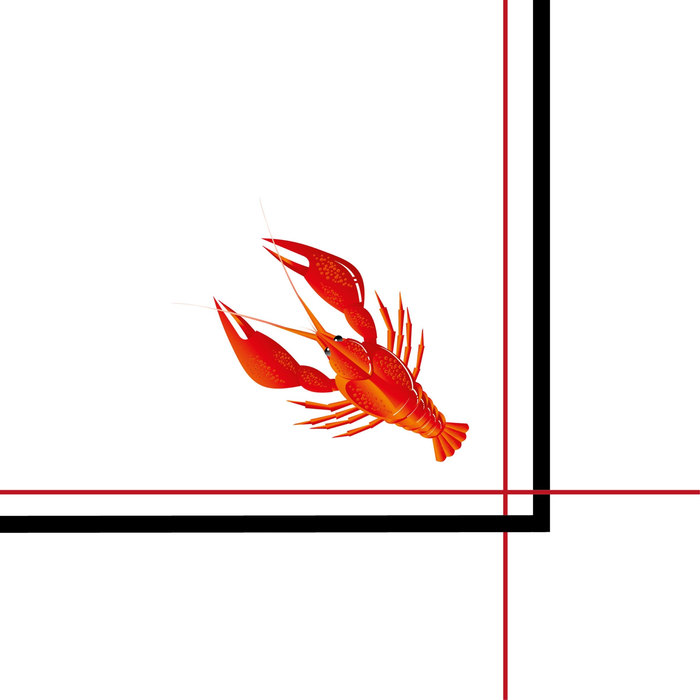 Ilmapallokeskus Rapu lautasliina valkoinen AIRLAID 33cm 12kpl