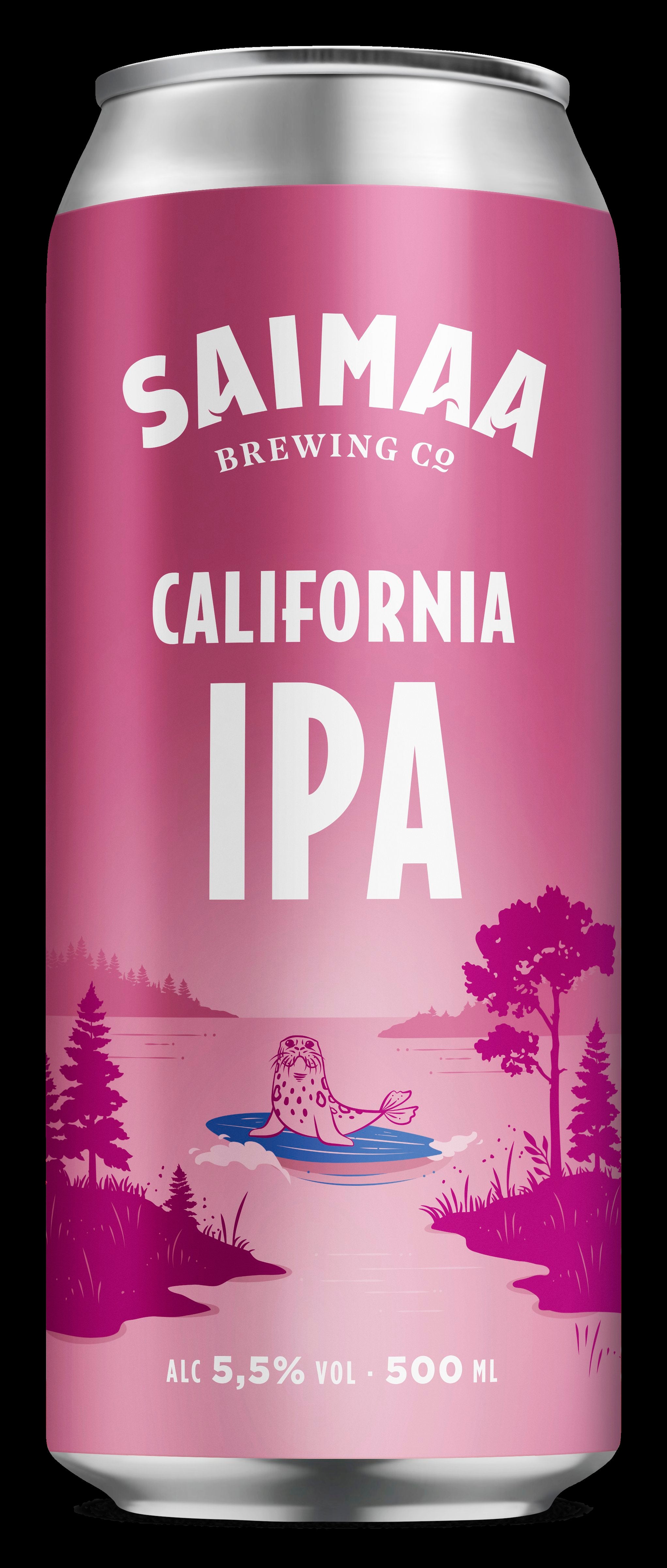 Saimaa California IPA 5,5% olut 0,5l tölkki
