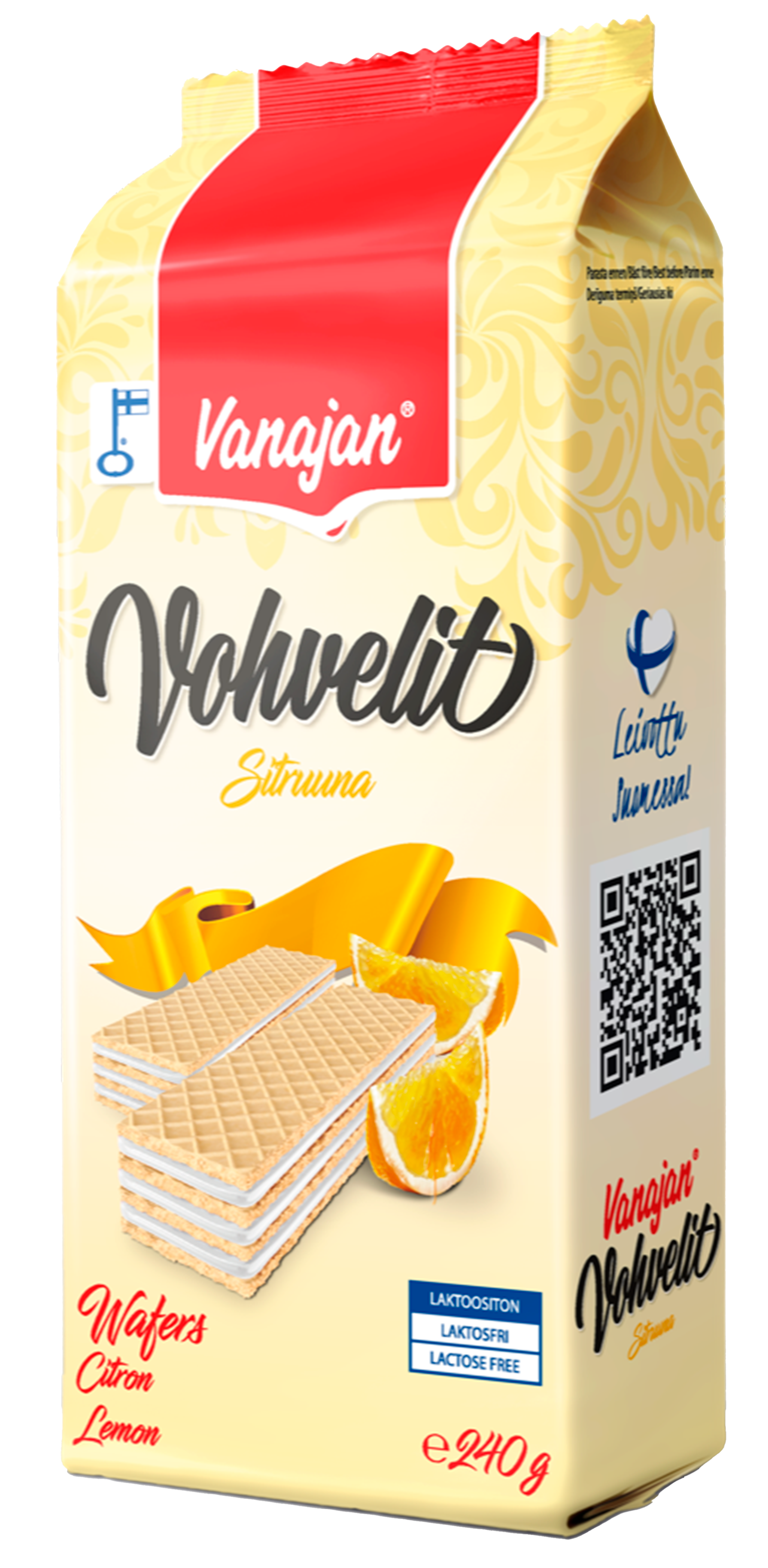 Vanajan Sitruunavohveli 240g