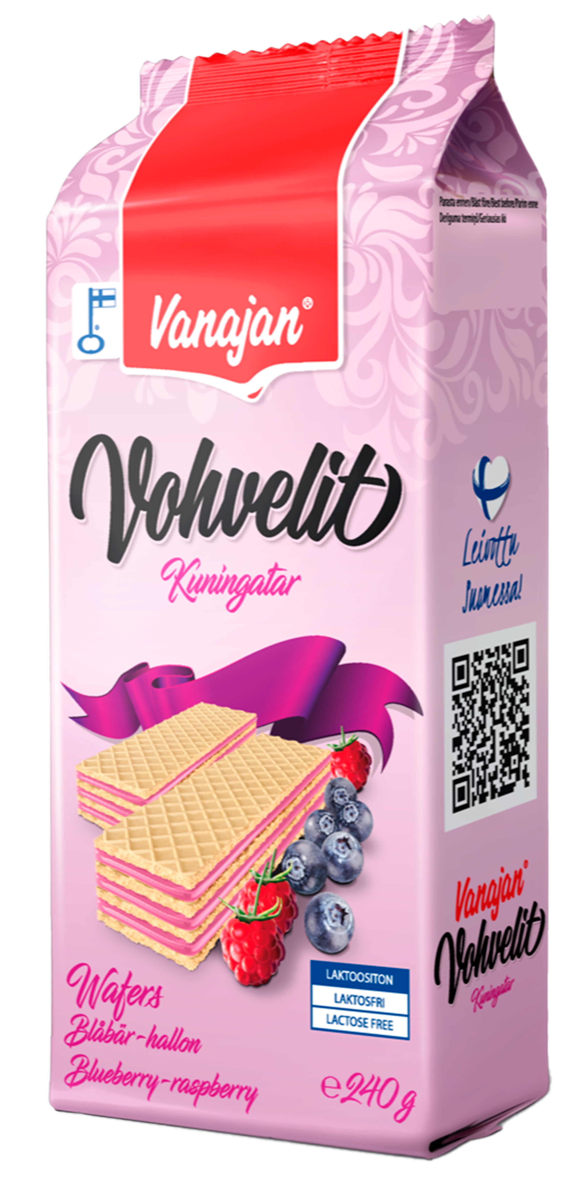 Vanajan Kuningatar-vohveli 240g