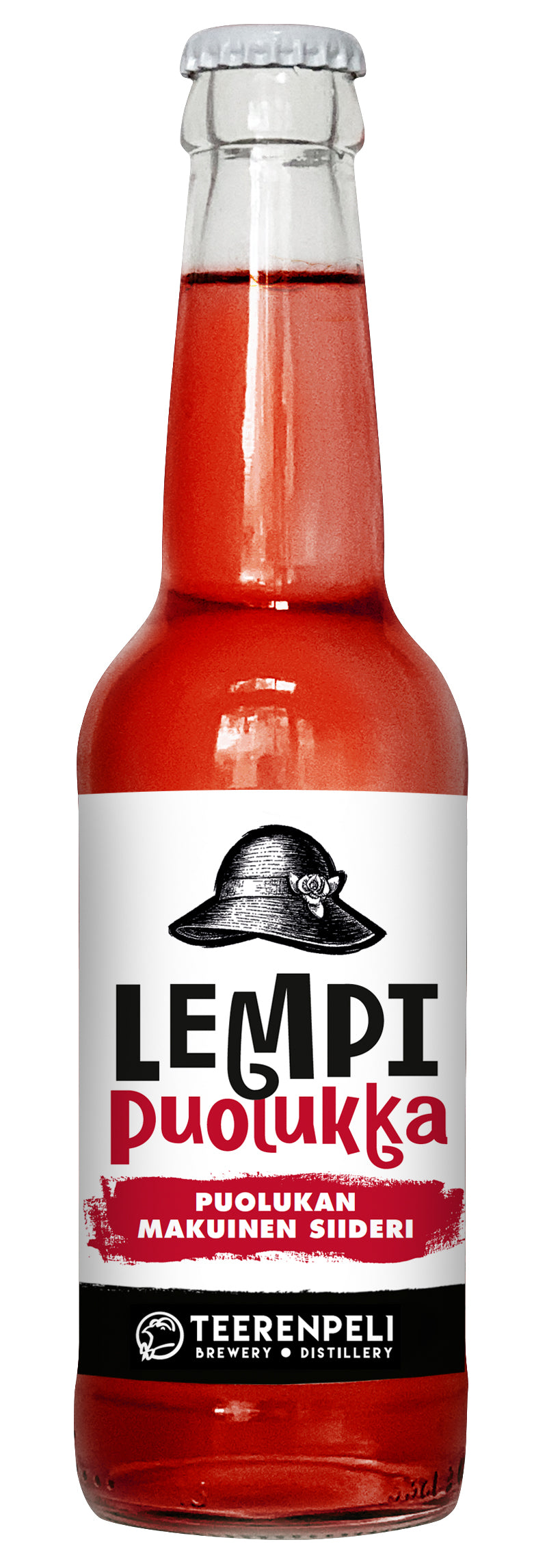 Teerenpeli Lempi Puolukka siideri 4,5% 0,33 l kertalaispullo