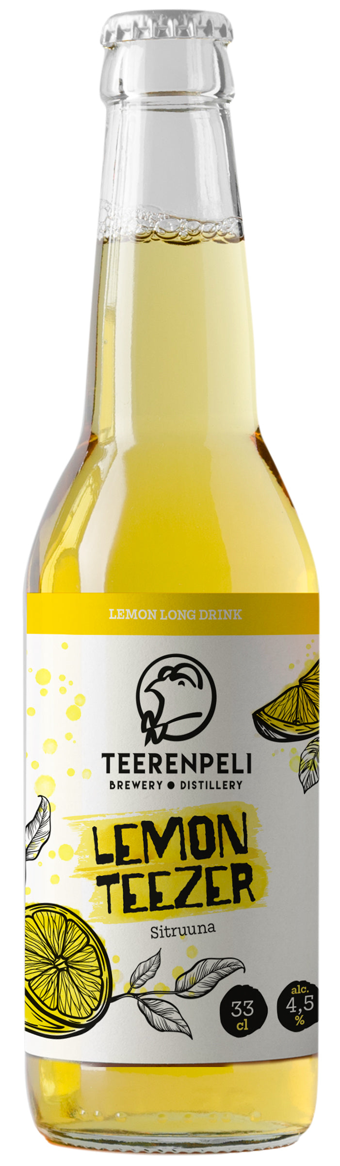 Teerenpeli 4,5% Lemon Teezer long neck kertalasipullo