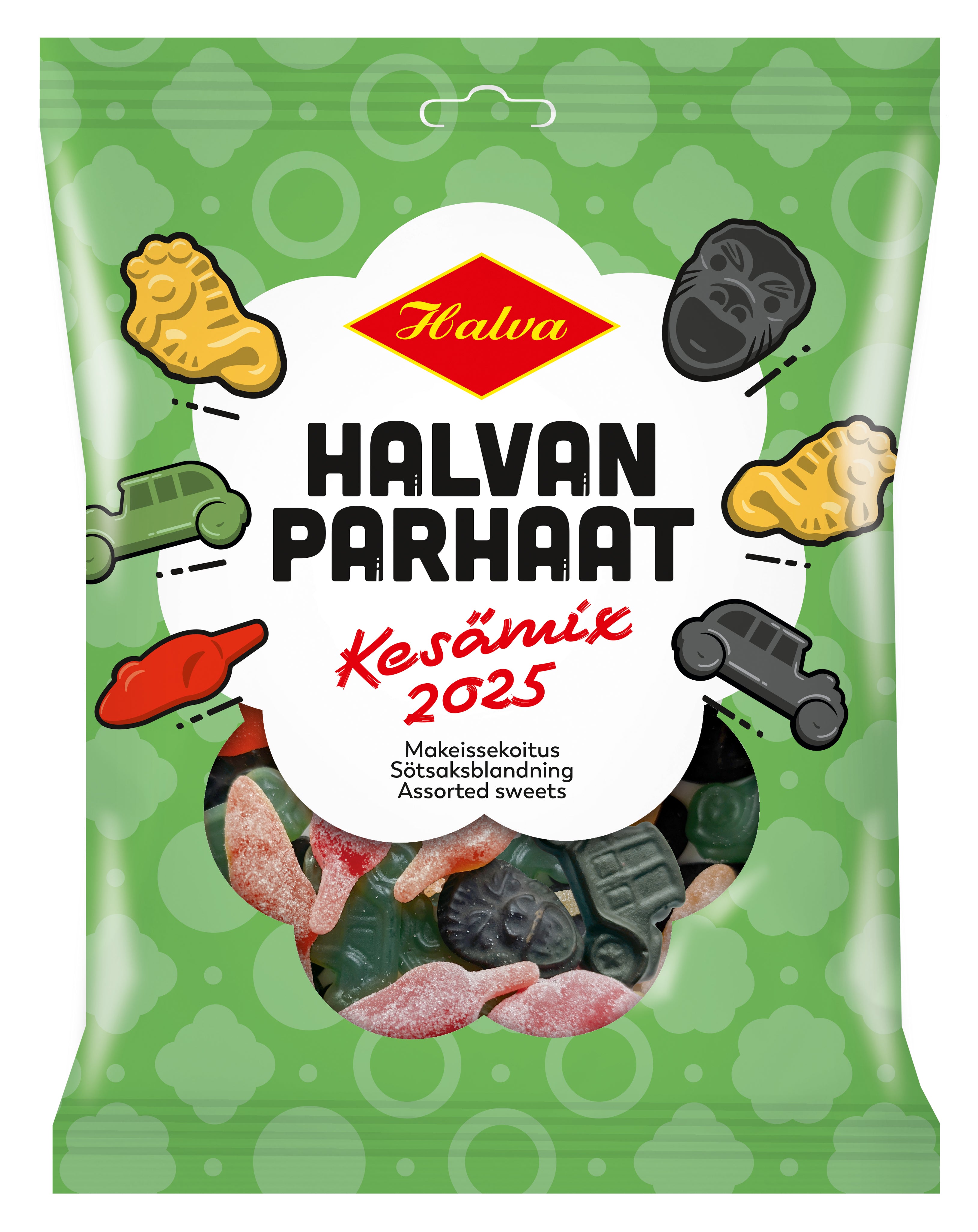 Halva Halvan Parhaat Kesämix makeissekoitus 2025 260 g