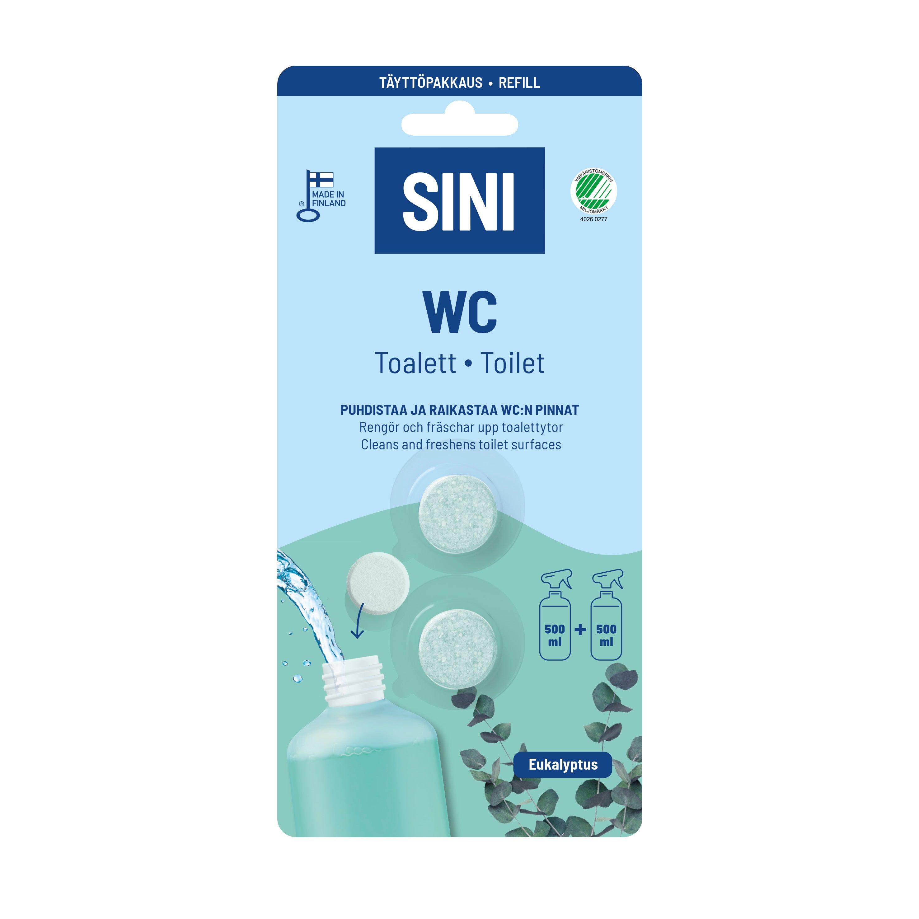Sini WC täyttöpakkaus 2tab