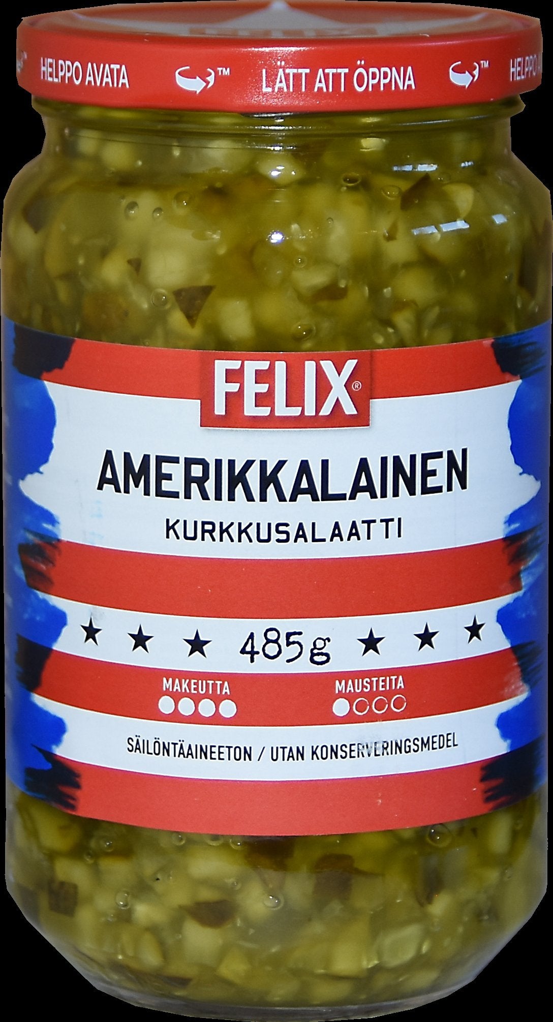 Felix Amerikkalainen kurkkusalaatti 485g