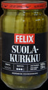 Felix lohkottuja kurkkuja suolamausteliemessä 460/230g