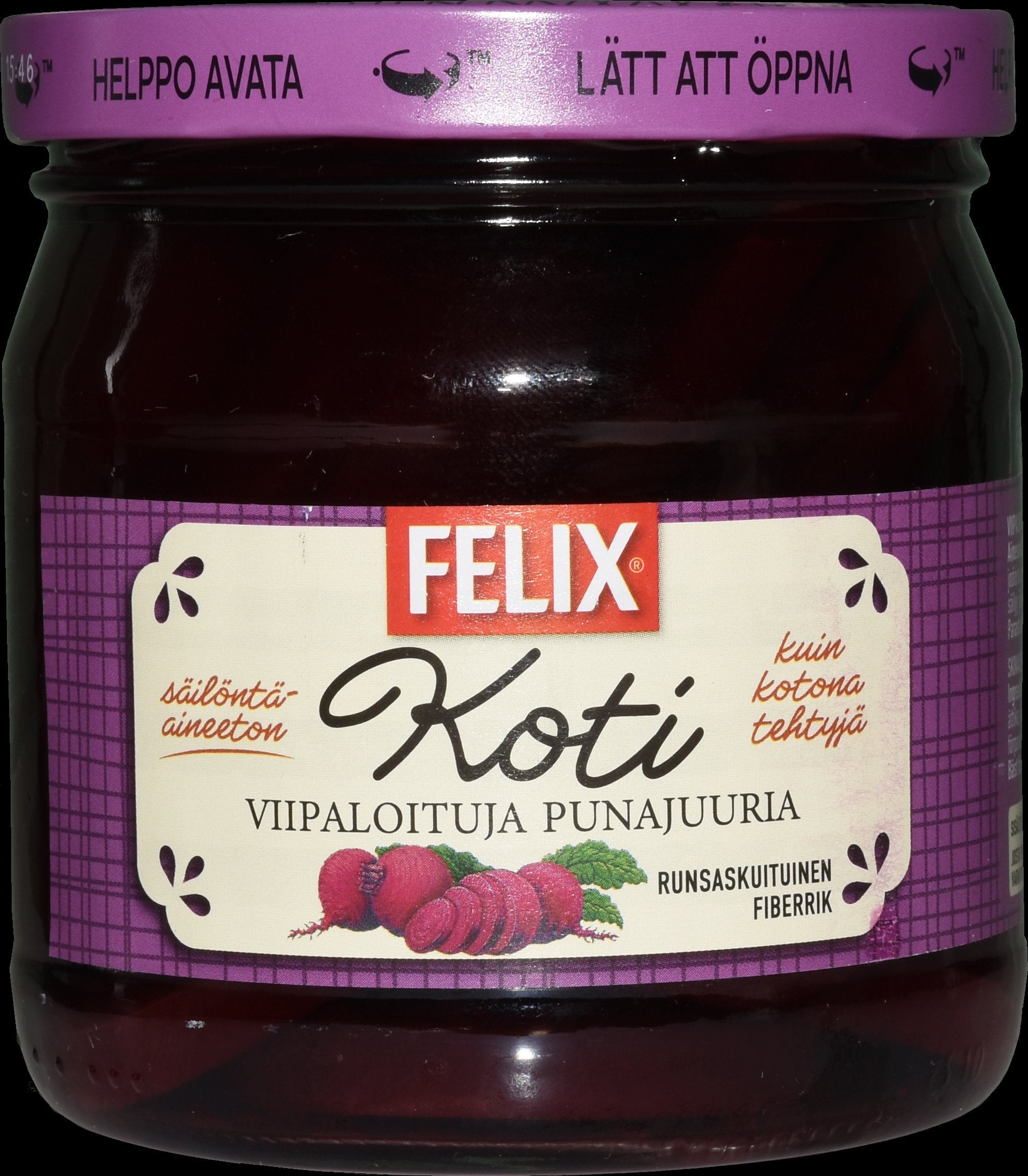 Felix Koti viipaloituja punajuuria mausteliemessä 420/280g