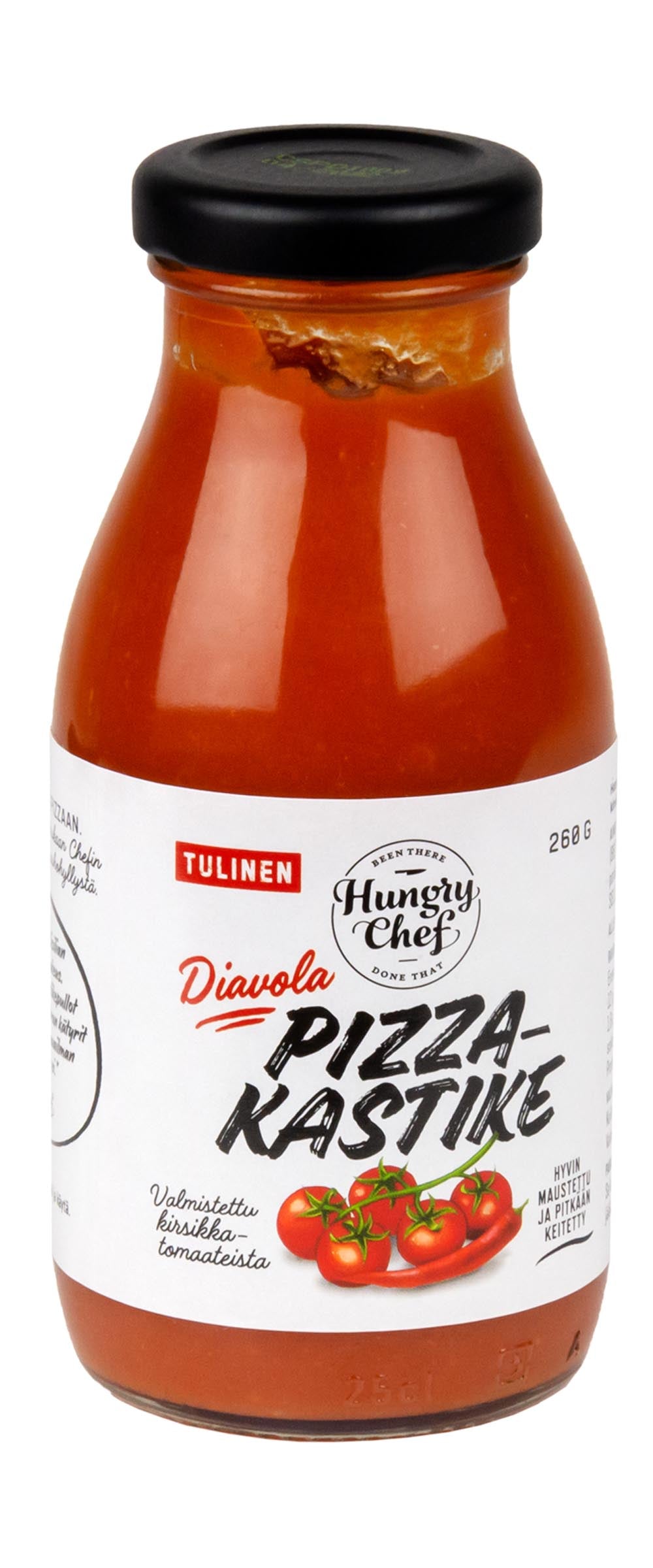 Pizzakastike du Chef affamé 260g Diavola