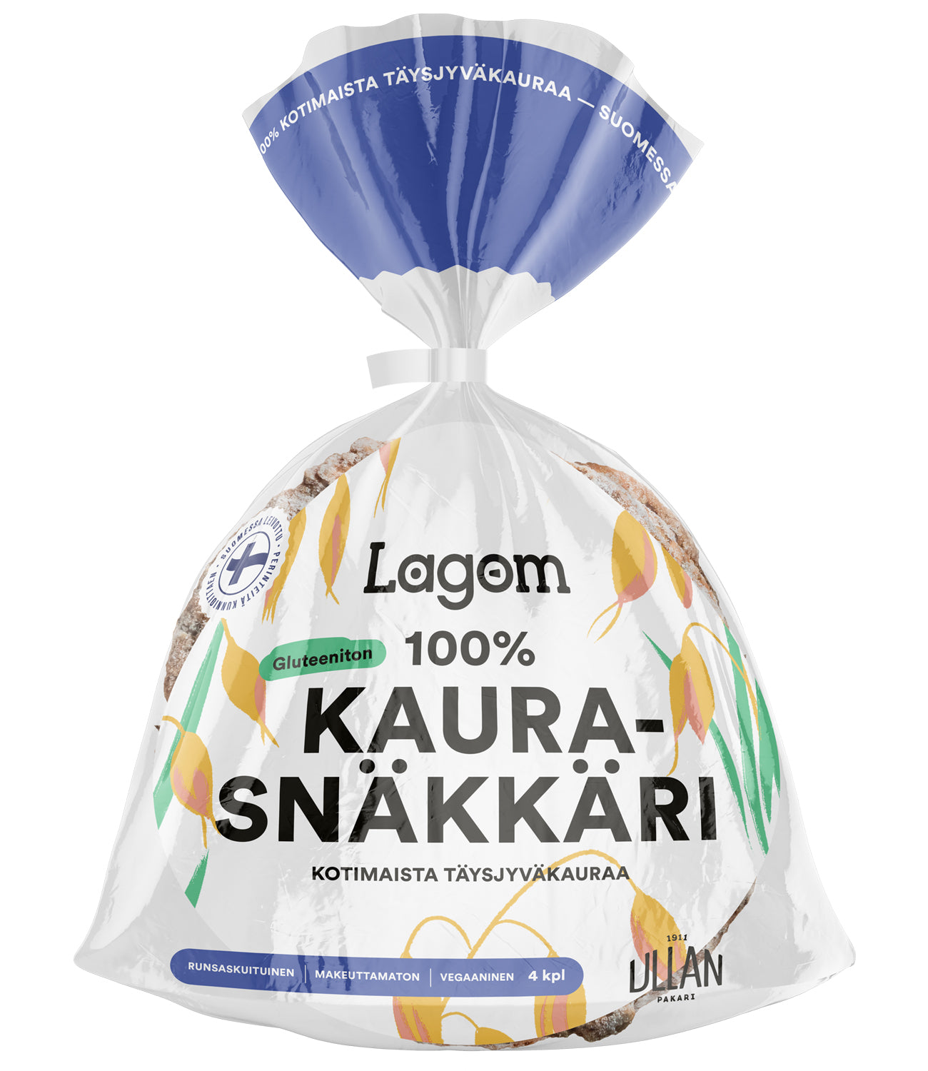 200g Lagom 100% KauraSnäkkäri gluteeniton