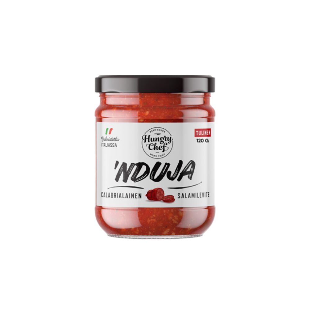 Hungry Chef 'Nduja Calabrialainen tulinen salamilevite 120g